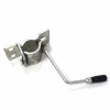 fixation pour roue jockey ondulée dia 48